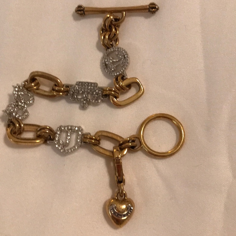 Juicy small heart charm bracelet